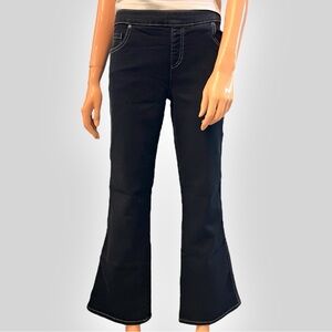 PAJAMA JEANS Black Bootcut Petite Jeans